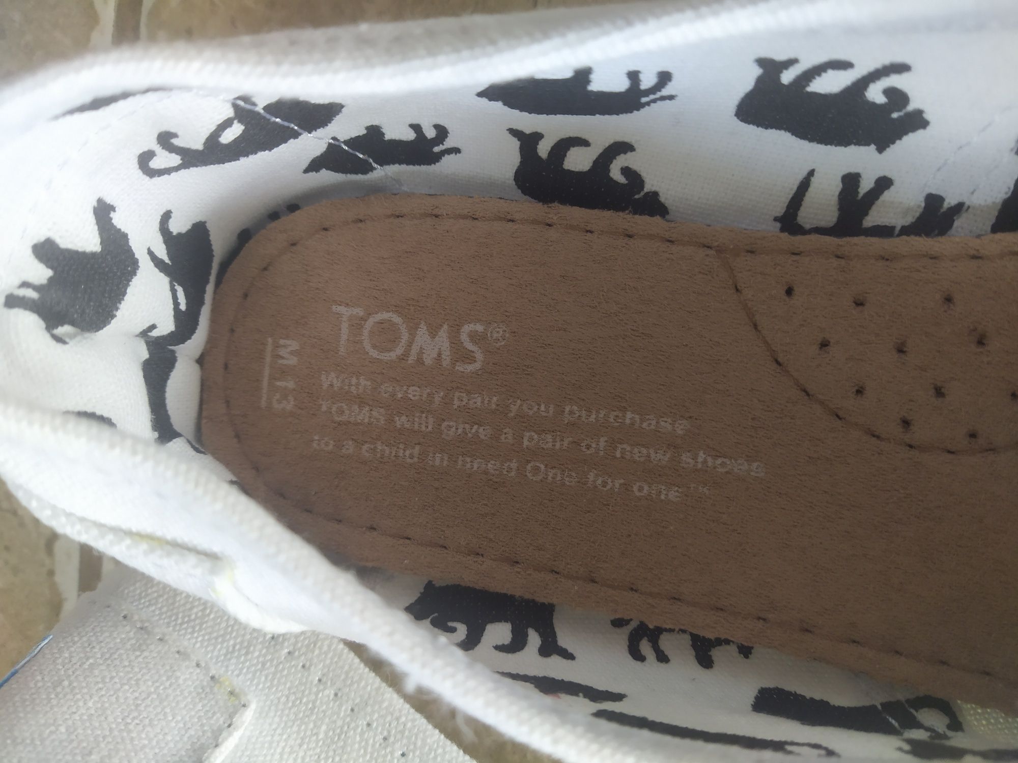 NOWE espadryle mokasyny Toms 43 szeroka stopa