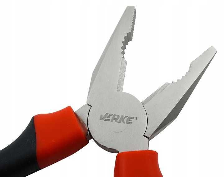 Kombinerki obcęgi proste uniwersalne  PRECYZYJNE 180mm