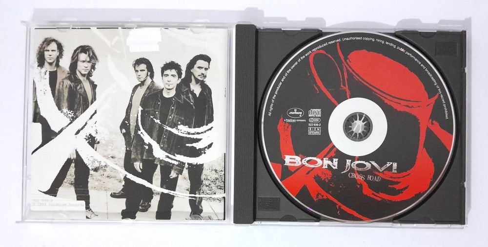 CDs Música usados: Asia / Bon Jovi / Eurythmics - Set 1