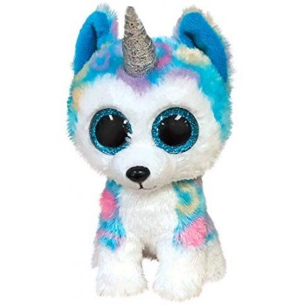 Іграшка м`яка TY Beanie Boo`s Хаскі з рогом "Helena" 15 см