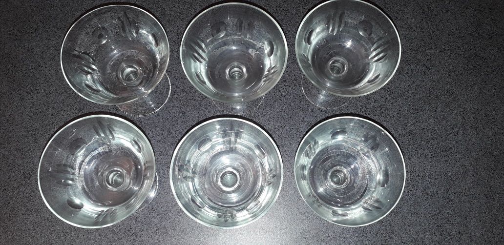 Taças de espumante Vintage - 6 peças