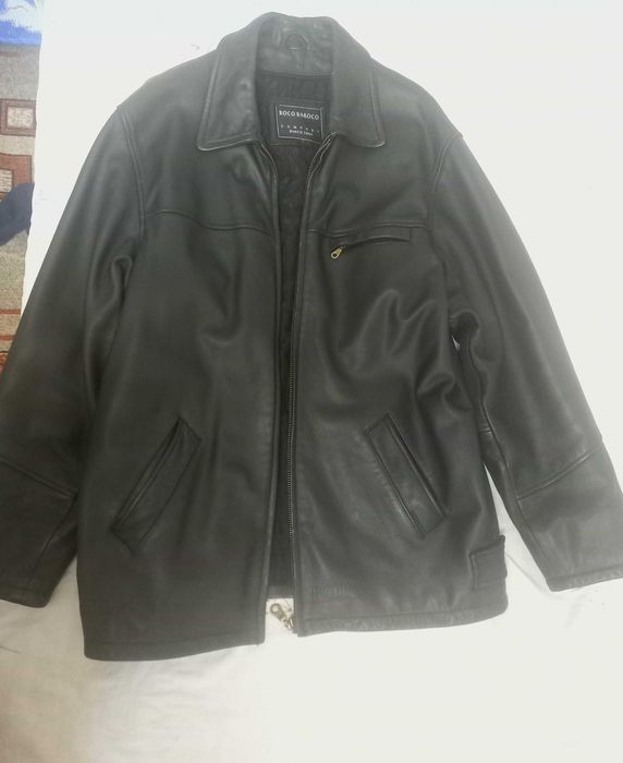 Продаю мужскую кожаную куртку Roco Baroco, размер L