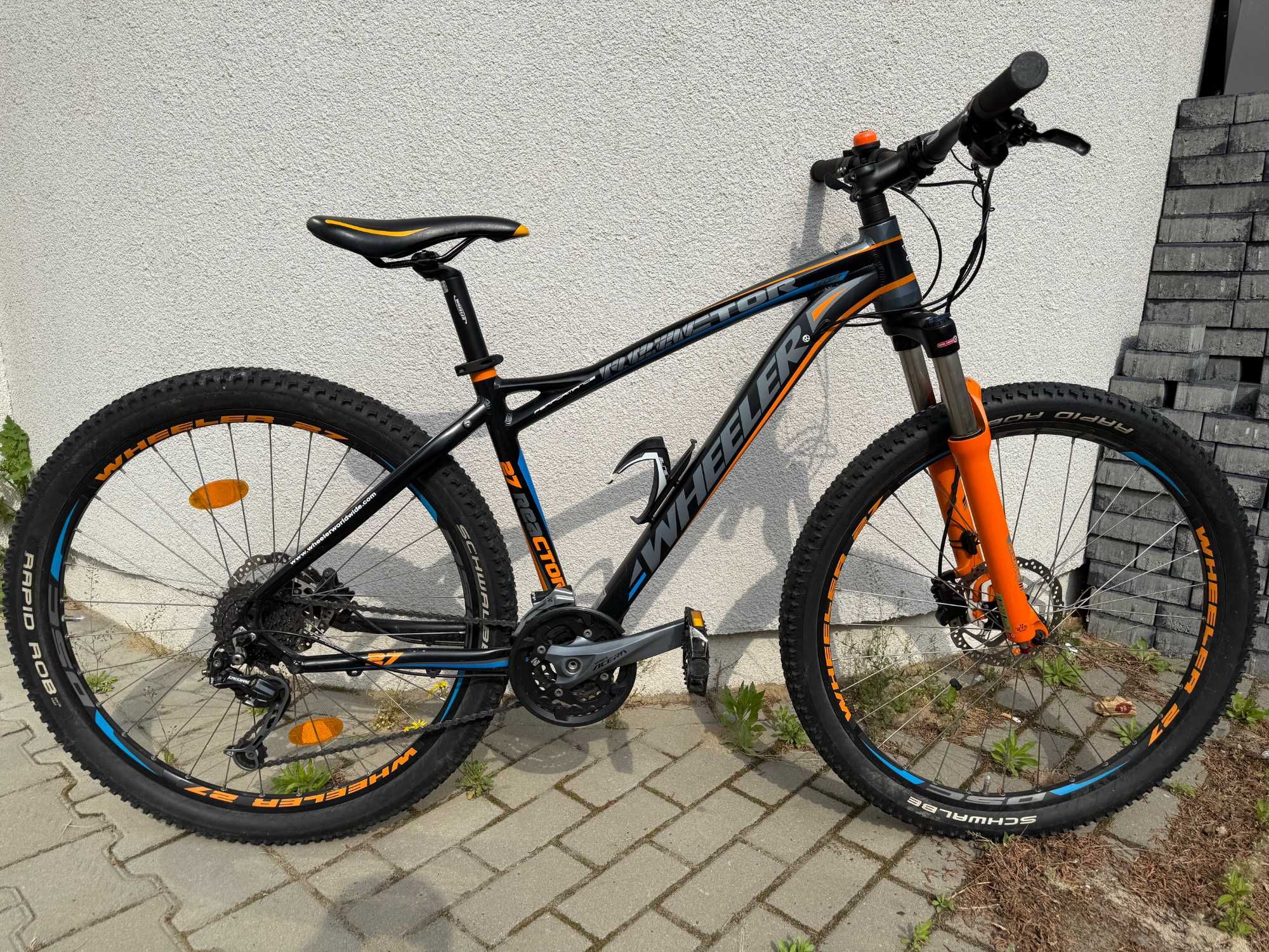 ROWER GÓRSKI MTB WHEELER REACTOR 400 27,5" rama 17" Shimano Super Stan