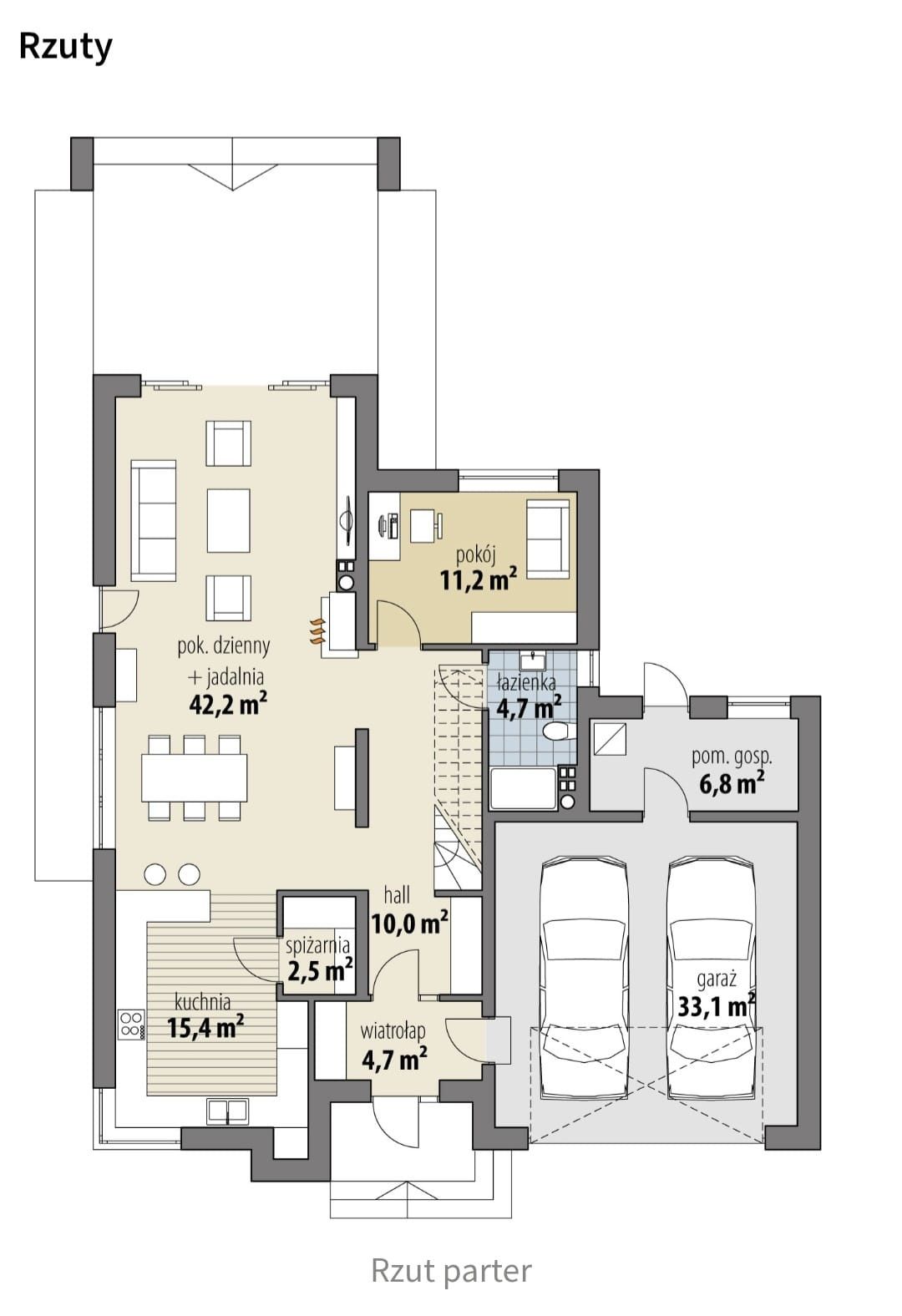 Projekt domu Carmen 2b