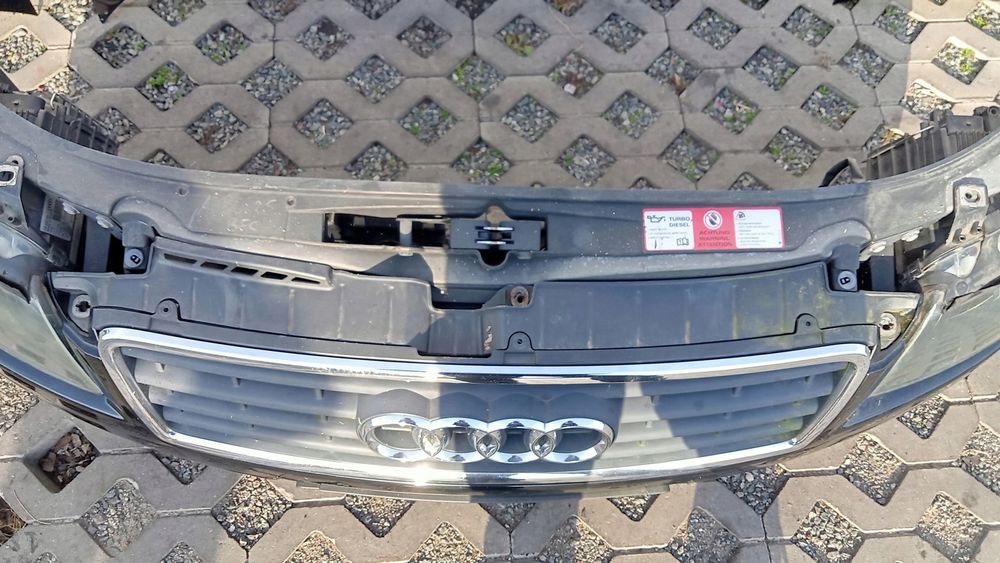 Audi A4 B6 Kompletny przód Cabrio Czarny LY9B