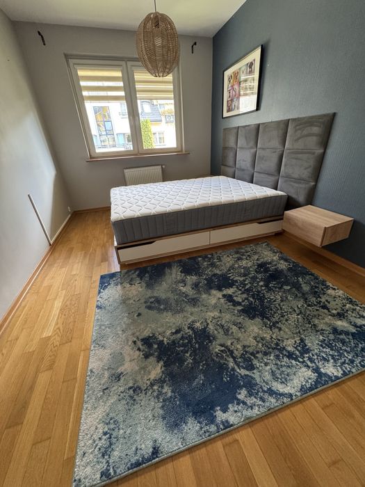 Rama lozka i materac 160x200 ikea