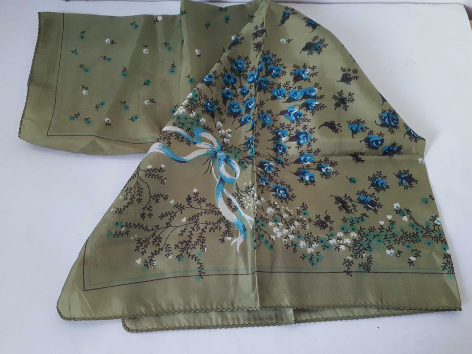 apaszka damska zielona