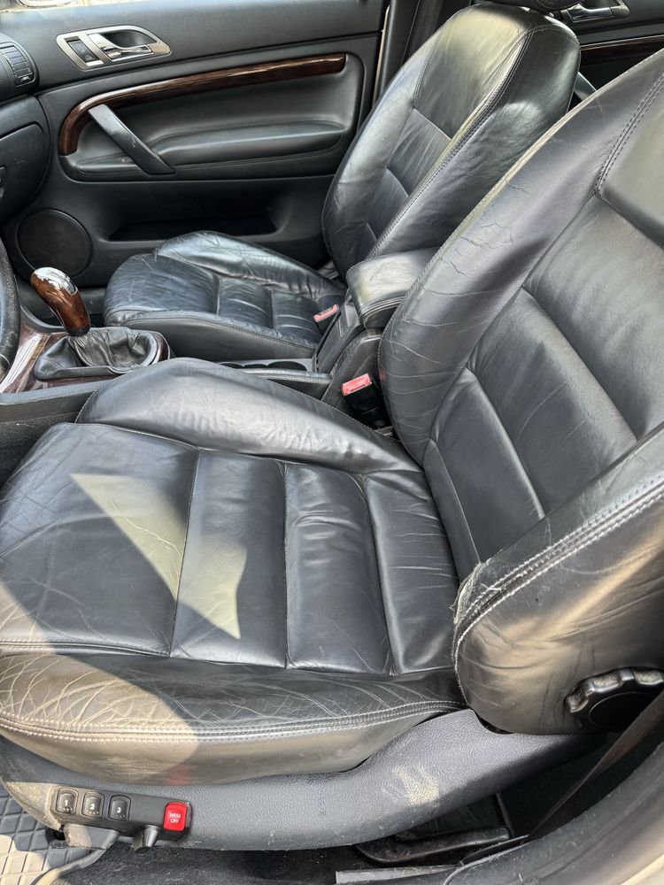 Skoda Superb 1 skórzana tapicerka skóra fotele boczki wysyłka