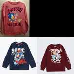 Camisola Sonic the hedgehog- Sonic Tails Amy