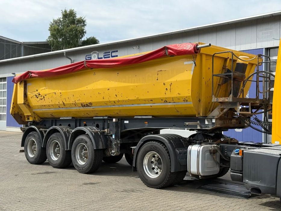 Reisch RHKS-3-SR07  | Masa własna - 4800 kg | Tarcze | Podnoszona oś | Plandeka | DE |