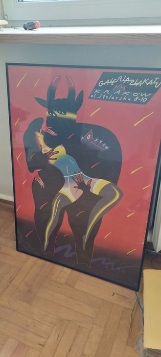 Plakat Romana Kalarusa GaleriaPlakatu Kraków 1990 oryginał limitowany