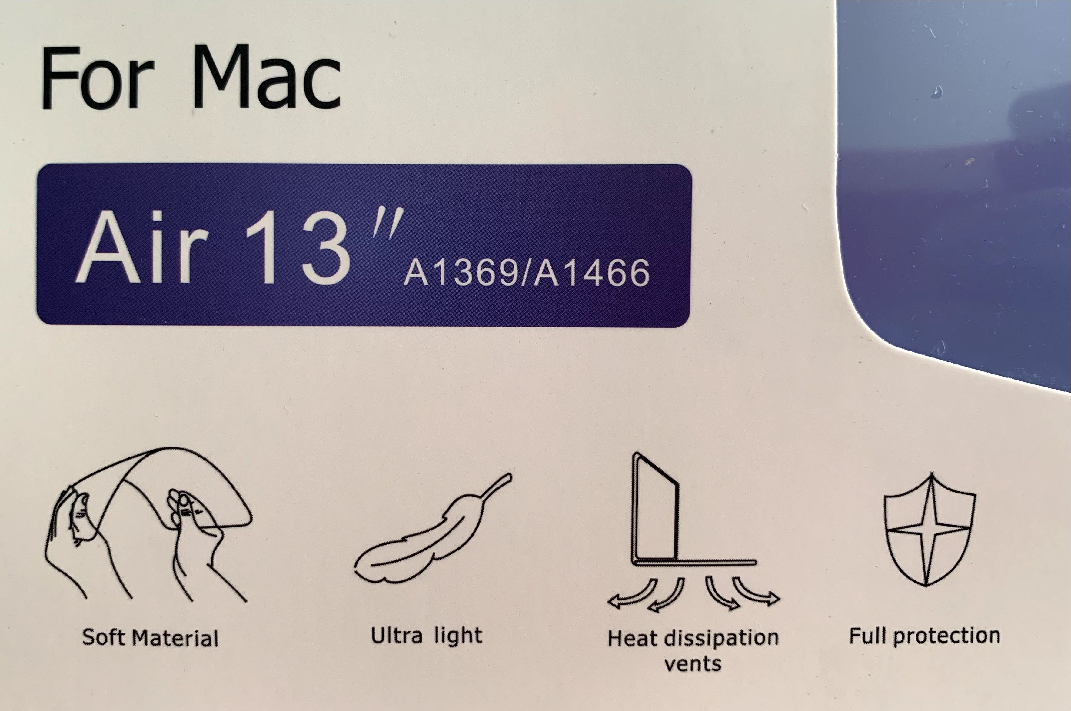 capa MacBook Air 13" azul