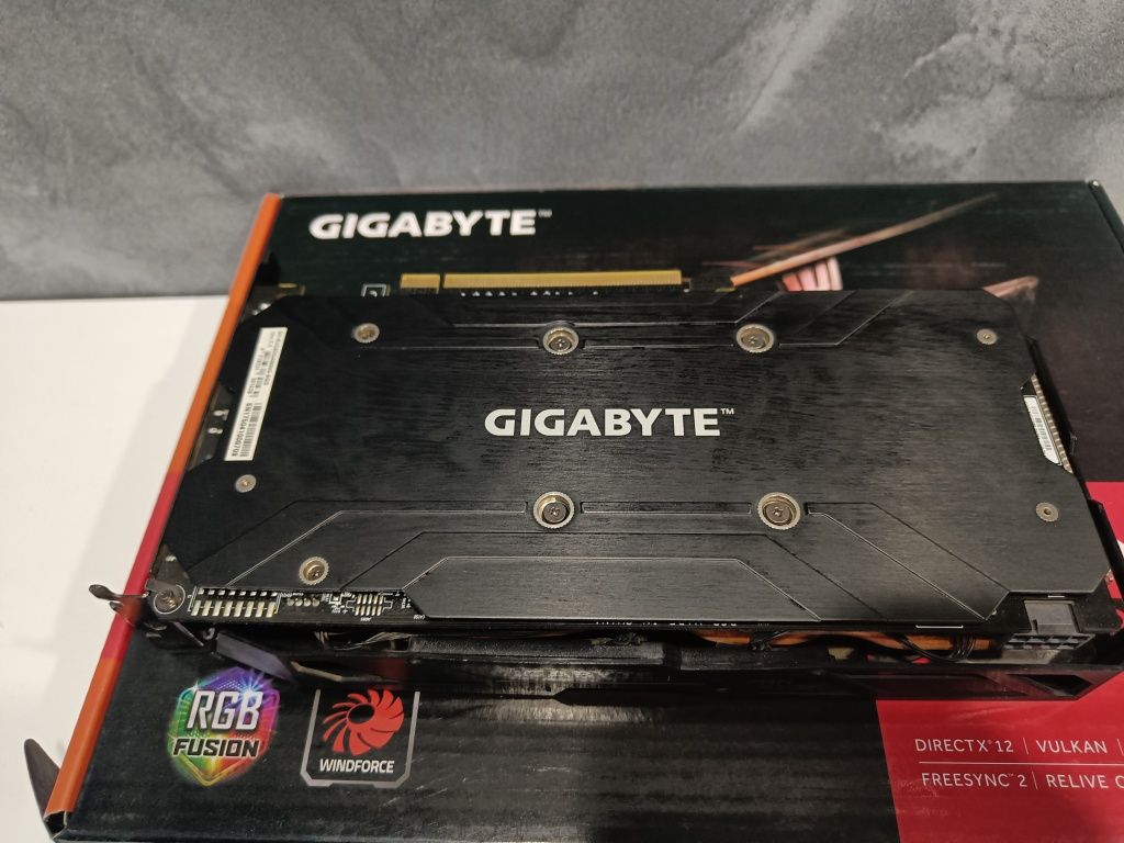 Відеокарта gigabyte rx580 8gb