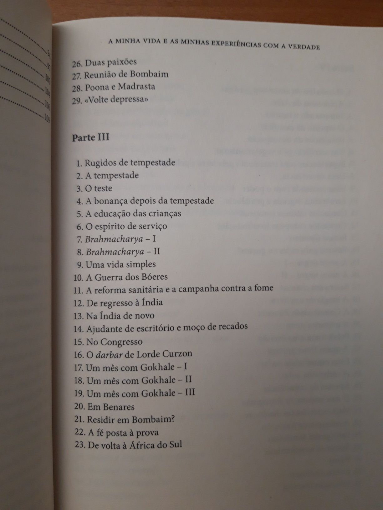Colecção "Gandhi: A Minha Vida e as Minhas Experiências com a Verdade"
