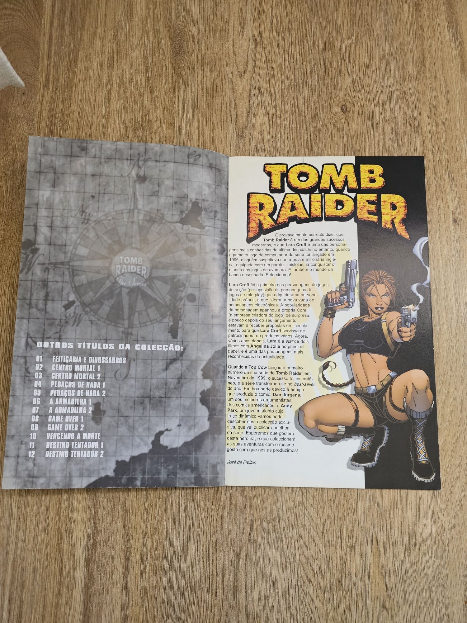 Banda Desenhada Tomb Raider Lara Croft