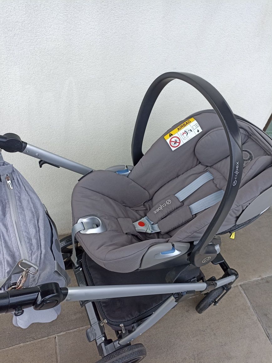 Wózek 4/1 babydesign bueno fotelik cybex cloud i size baza obrotowa