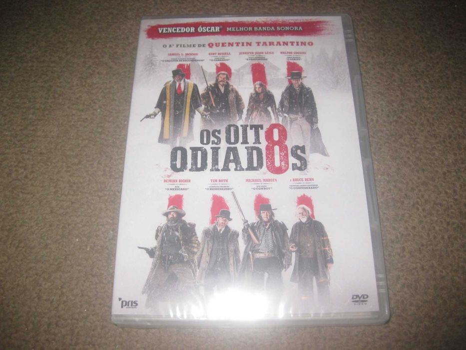 DVD "Os Oito Odiados" de Quentin Tarantino/Selado!