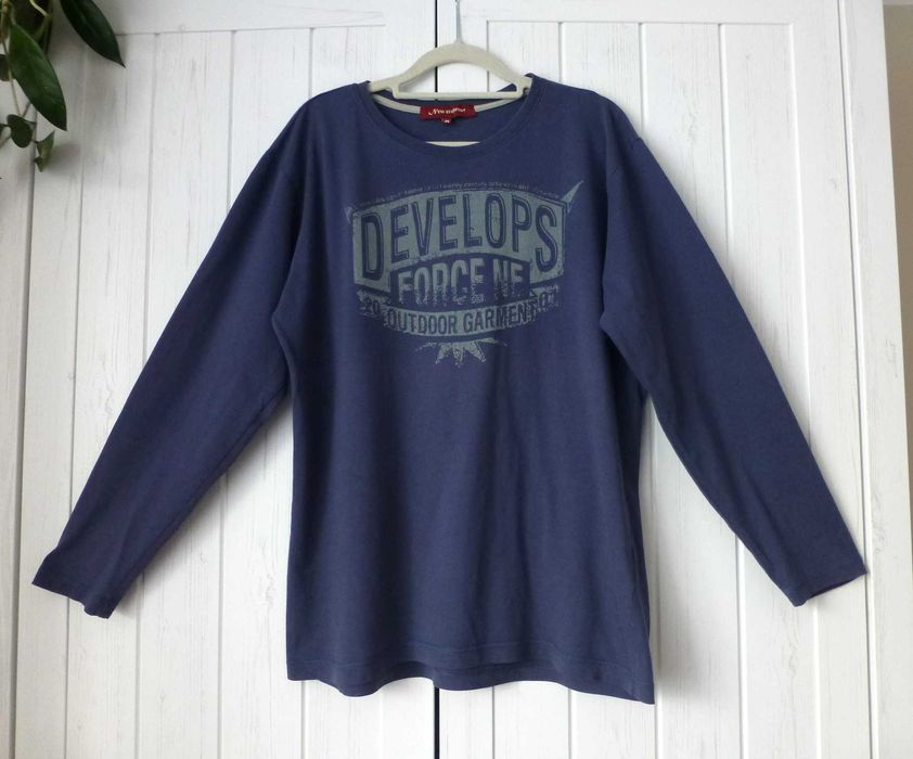 New Edis Sport męski longsleeve koszulka T-shirt M L