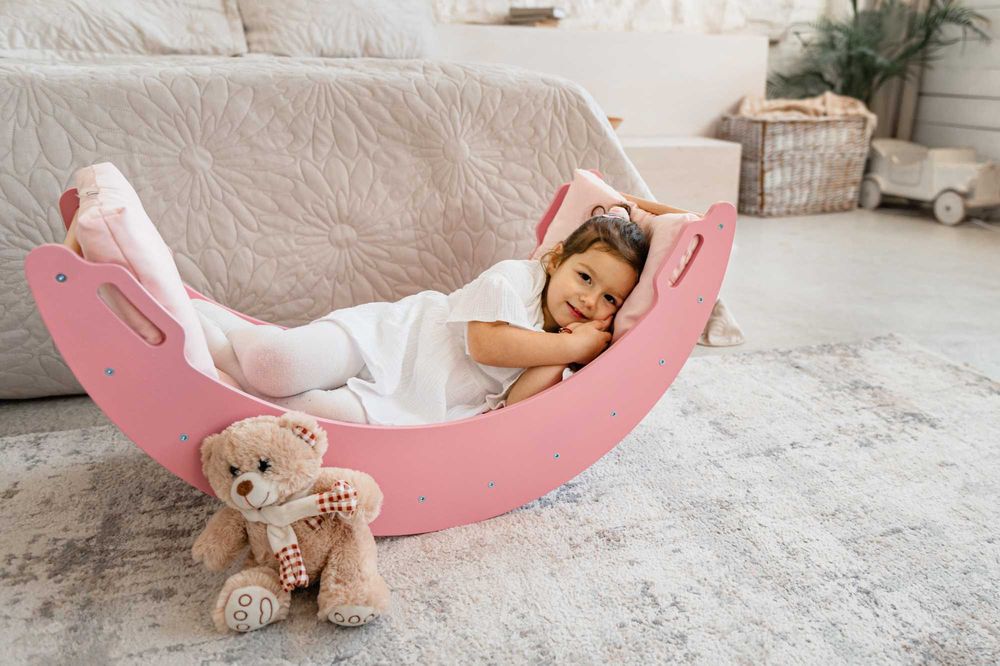 Рожевий комплекс Монтессори | Трикутник Піклер + Арка | Подарунок