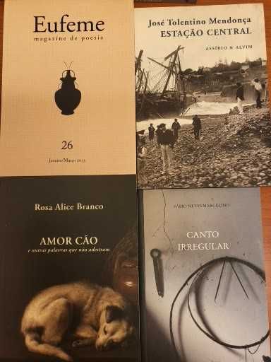 Livros de poesia e de poetas