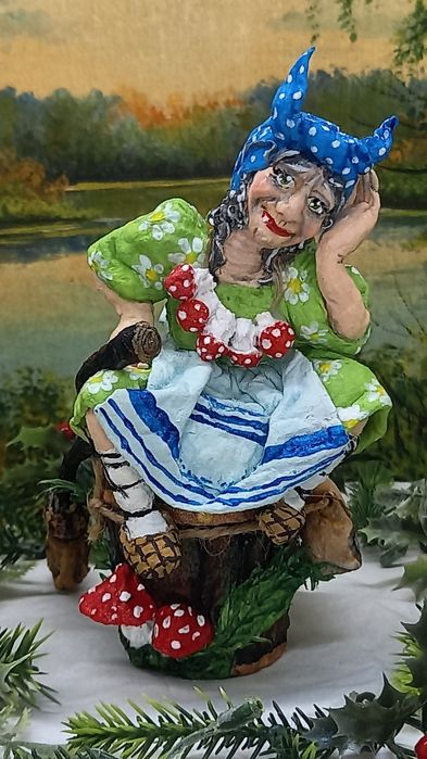 Ватные елочные игрушки