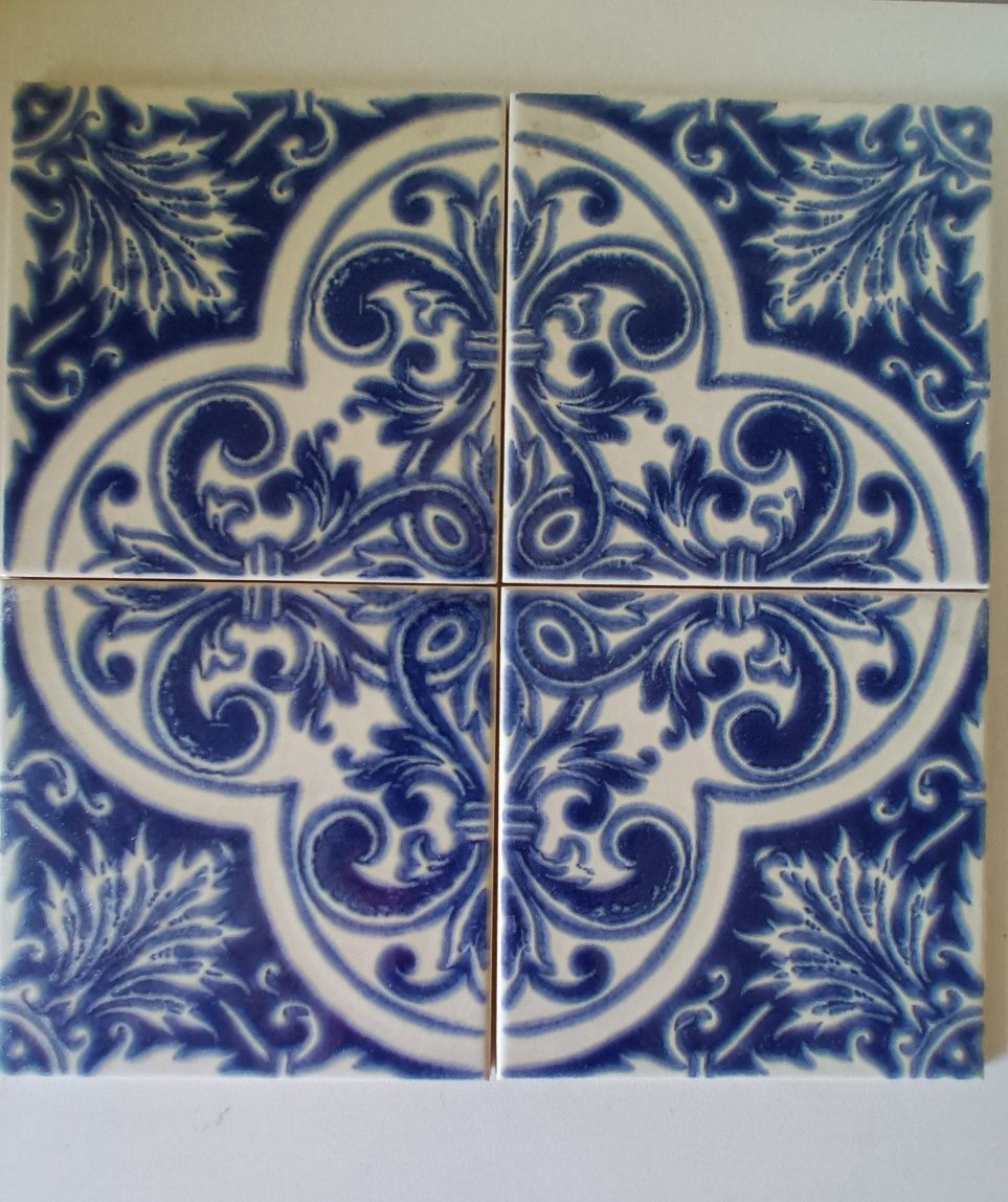 Quadras de azulejos vintage