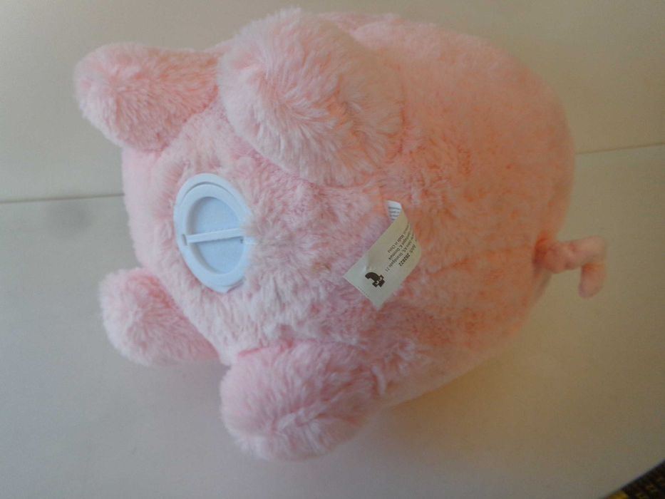 Duża pluszowa świnka skarbonka