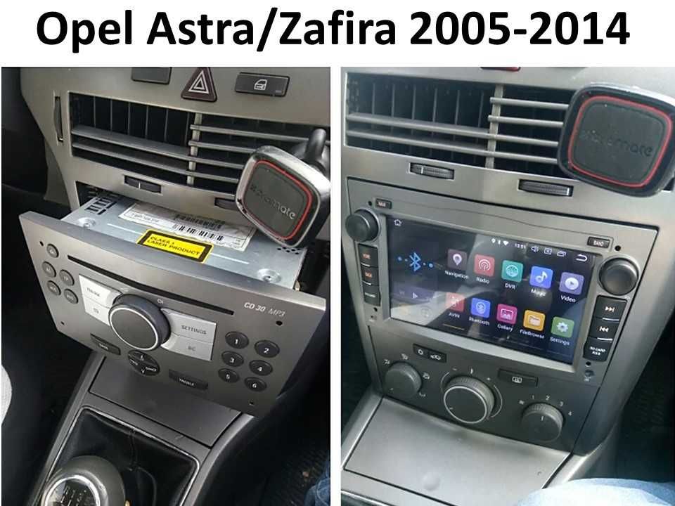 Radio samochodowe Android Opel Astra, Zafira (9", silver) 2005.-2014