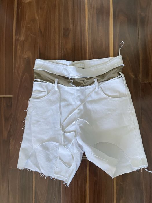 Litkovska білі джинсові шорти