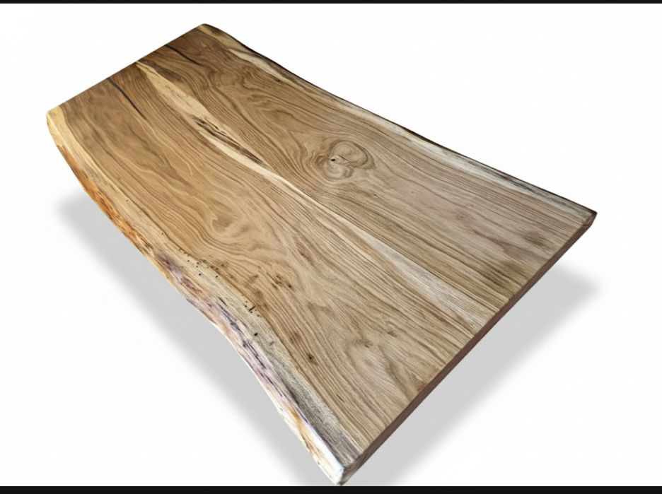 Blat dębowy Rustykalny 140x64 Live Edge stół biurko stolik kawowy