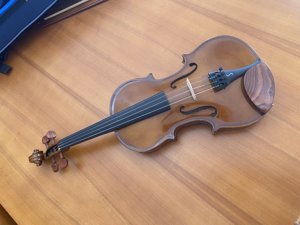 Violino 3/4 com almofada e arco
