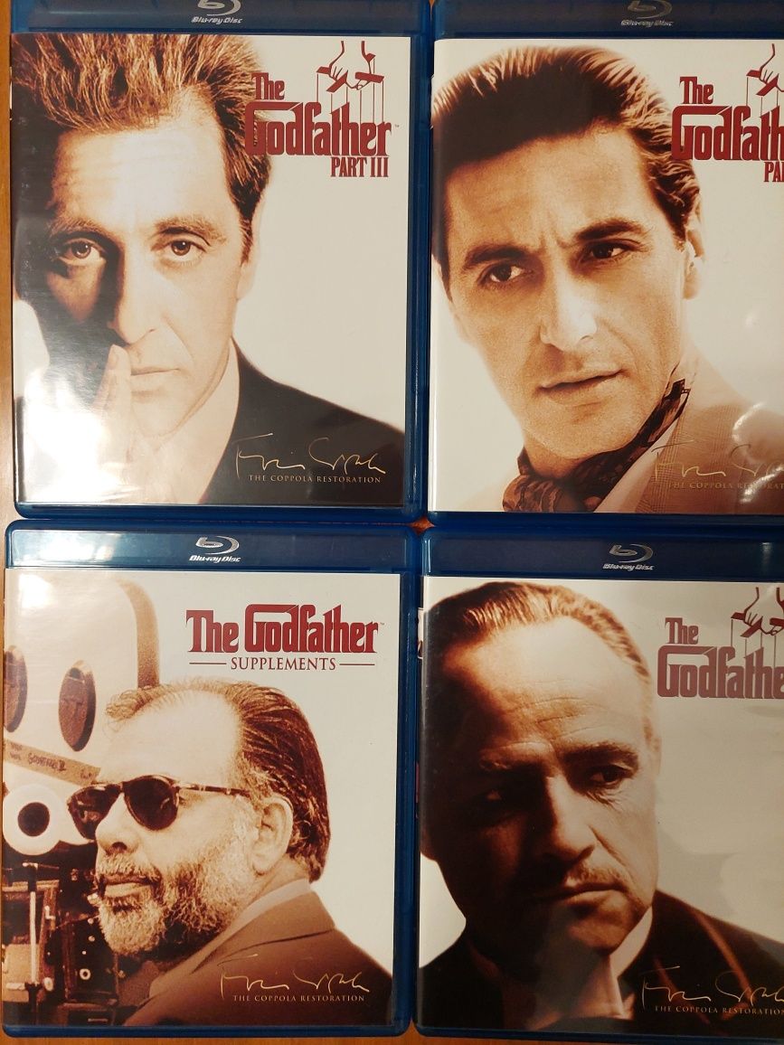 Blu ray The godfather the copola restoration edição colecionador