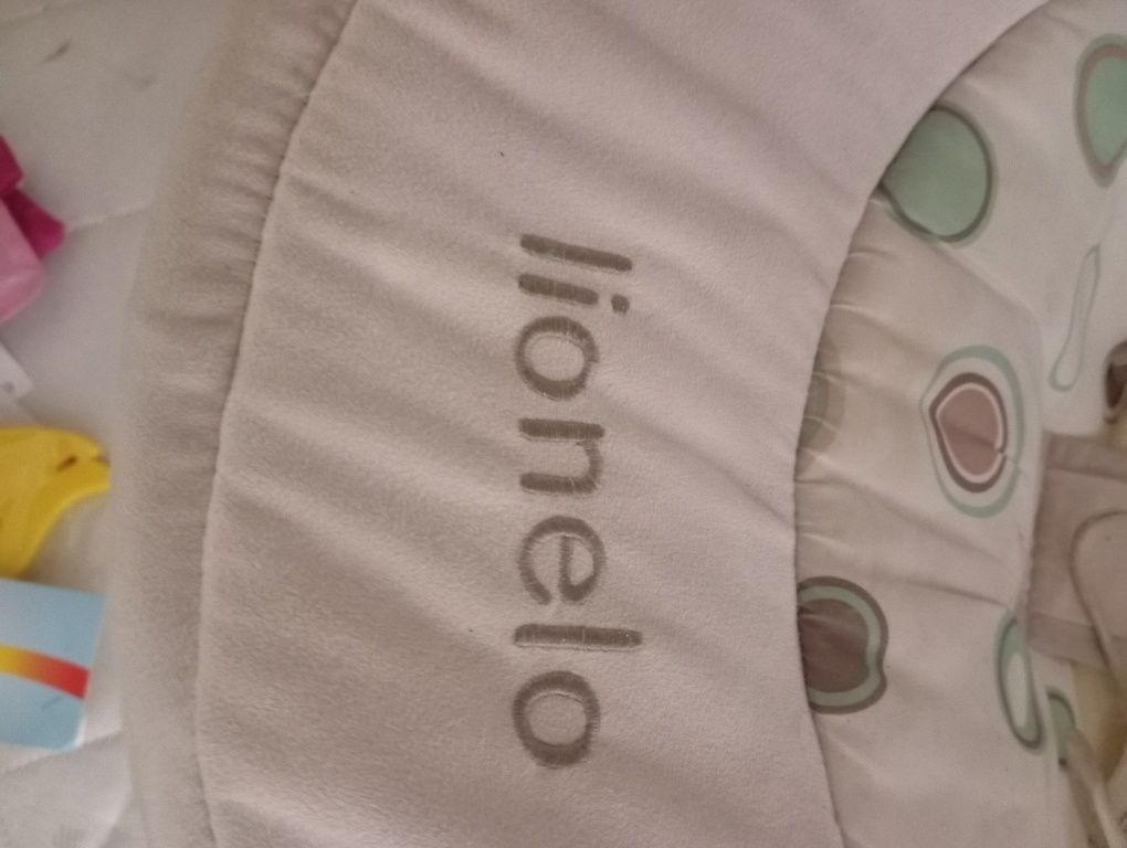 Детский шезлонг качалка lionelo