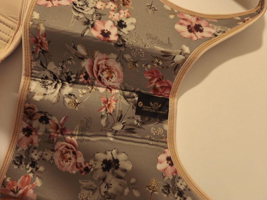 Cinta e colete modeladores Linfodraening originais