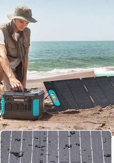 Солнечная панень Romoss Portable Power Station RSP100 портативная элек