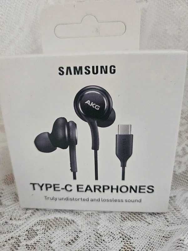 Nowe Słuchawki Przewodowe Samsung AKG na USB C