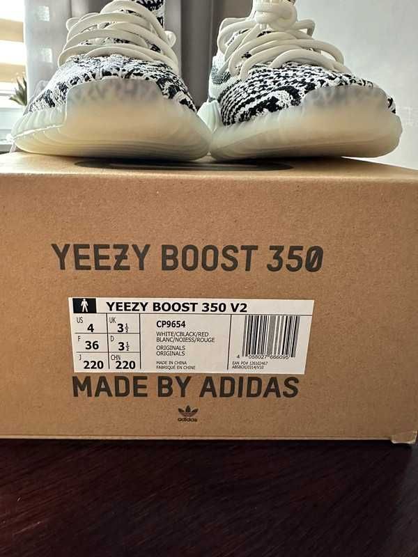 adidas Yeezy Boost 350 V2 Zebra Rozmiar 36