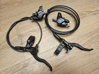 Hamulce Shimano BL-M4100 / BR-MT410 komplet przód + tył