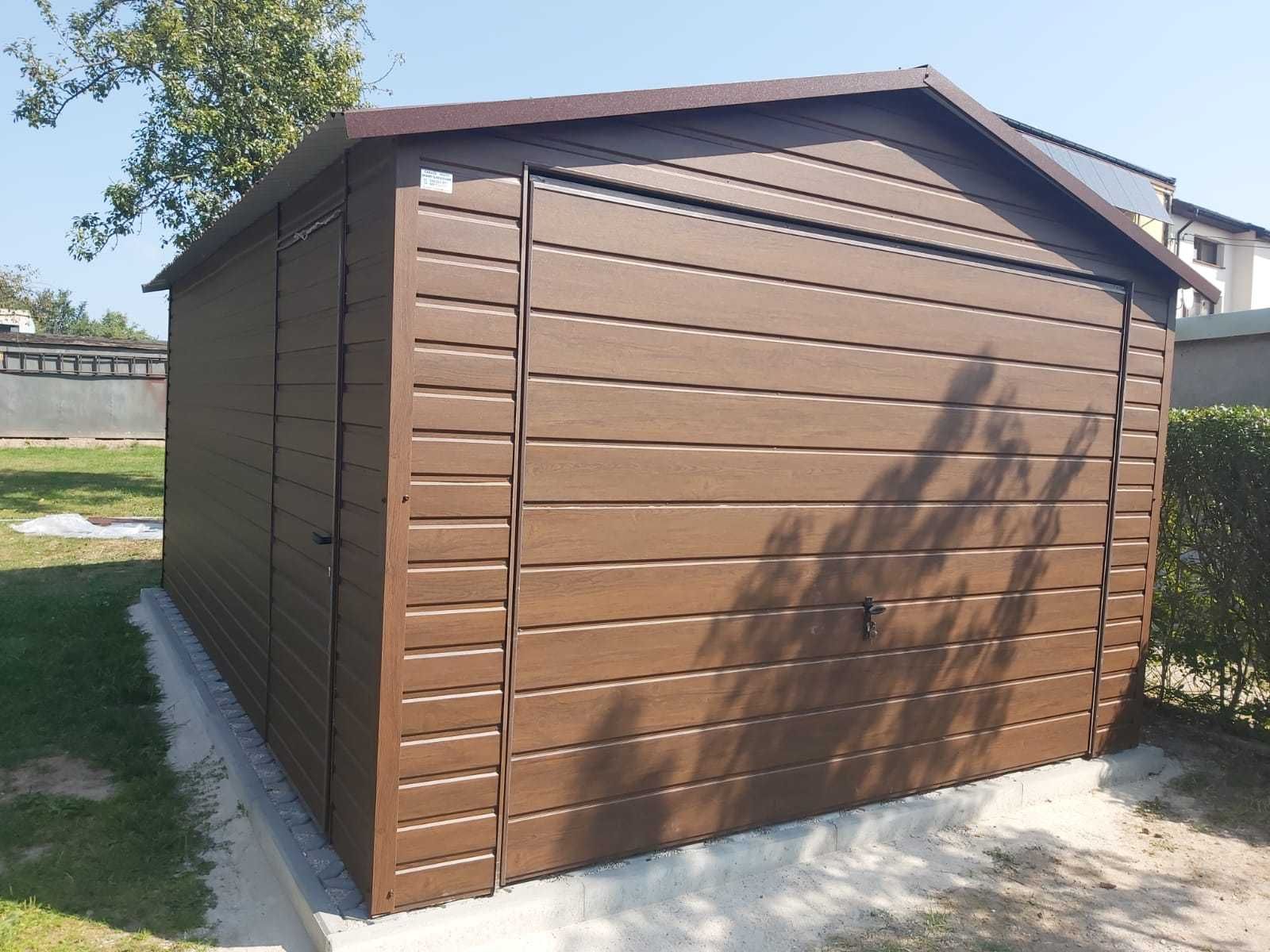 Garaż blaszany np 4x6 PREMIUM MOCNY ! GARAŻE Cały Kraj SZYBKI TERMIN !
