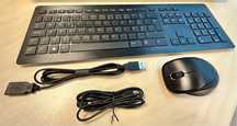 Teclado + rato HP sem fios