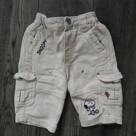 Spodnie niemowlęce Snoopy H&M 62