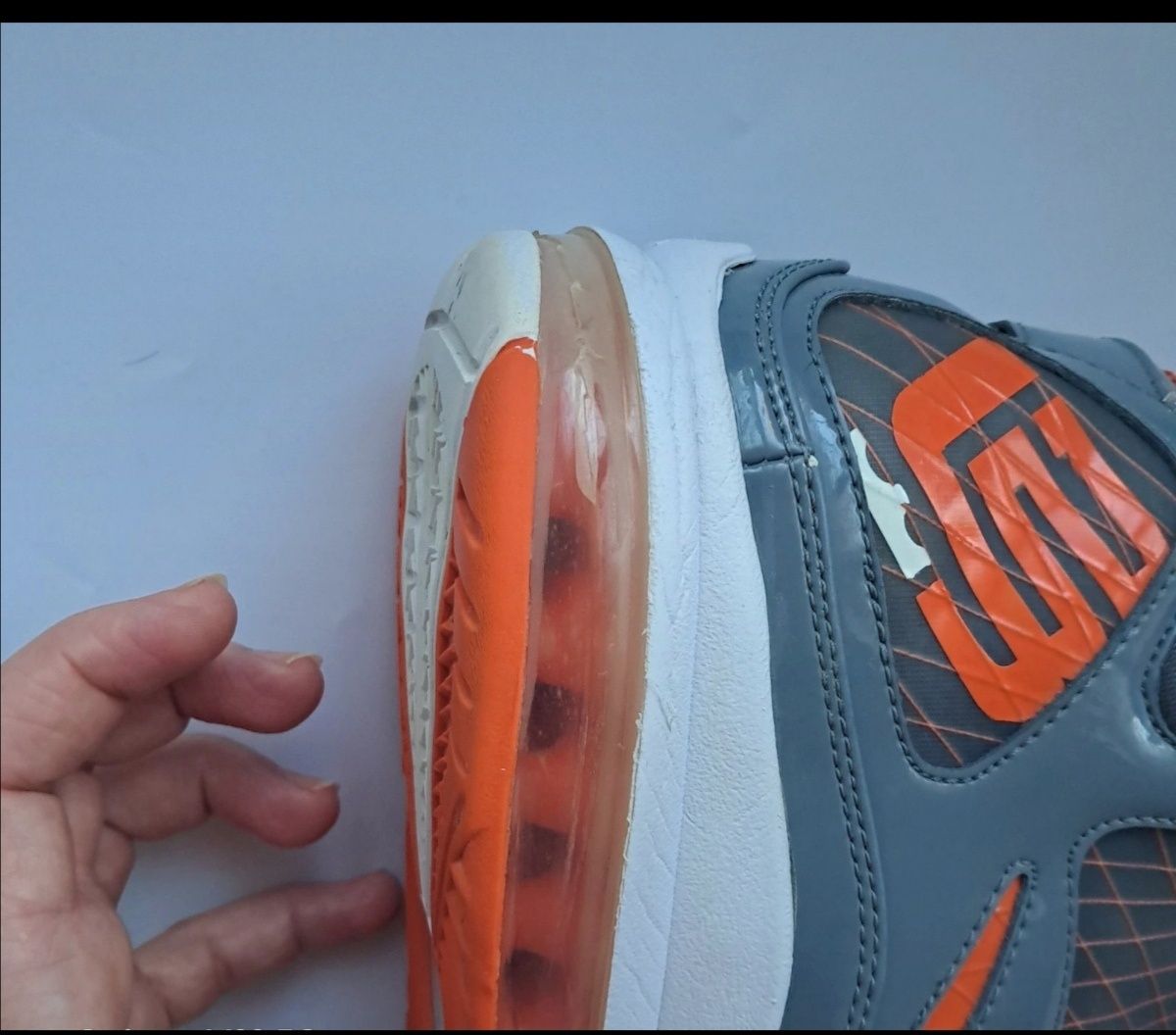 Buty  Air Max LeBron 7  Orange Blaze 2010