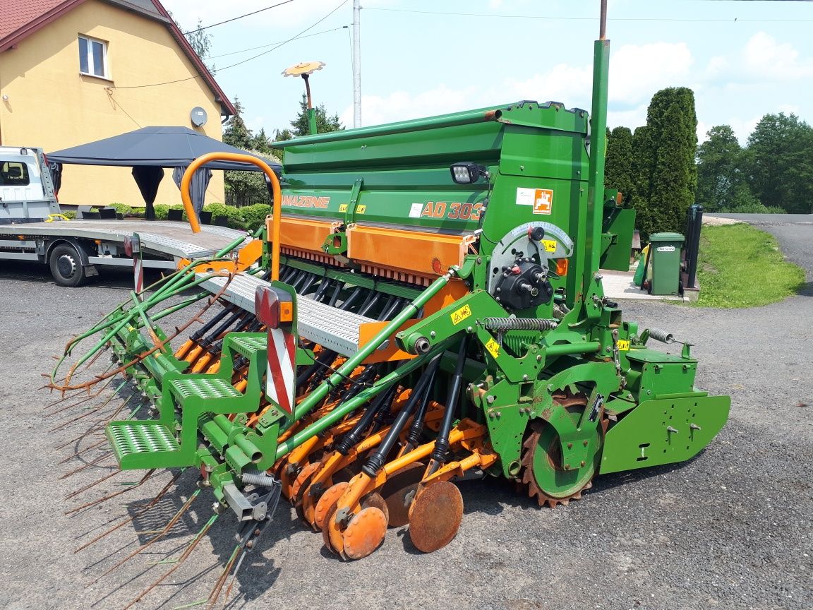 Agregat uprawowo siewny Amazone Kg 3000 Ad 303 talerzowy