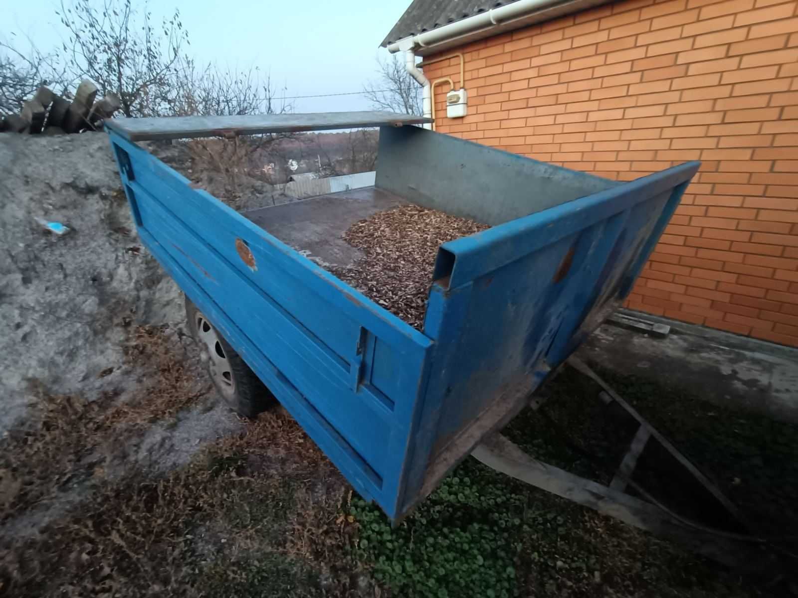 причеп для трактора або мотоблоку