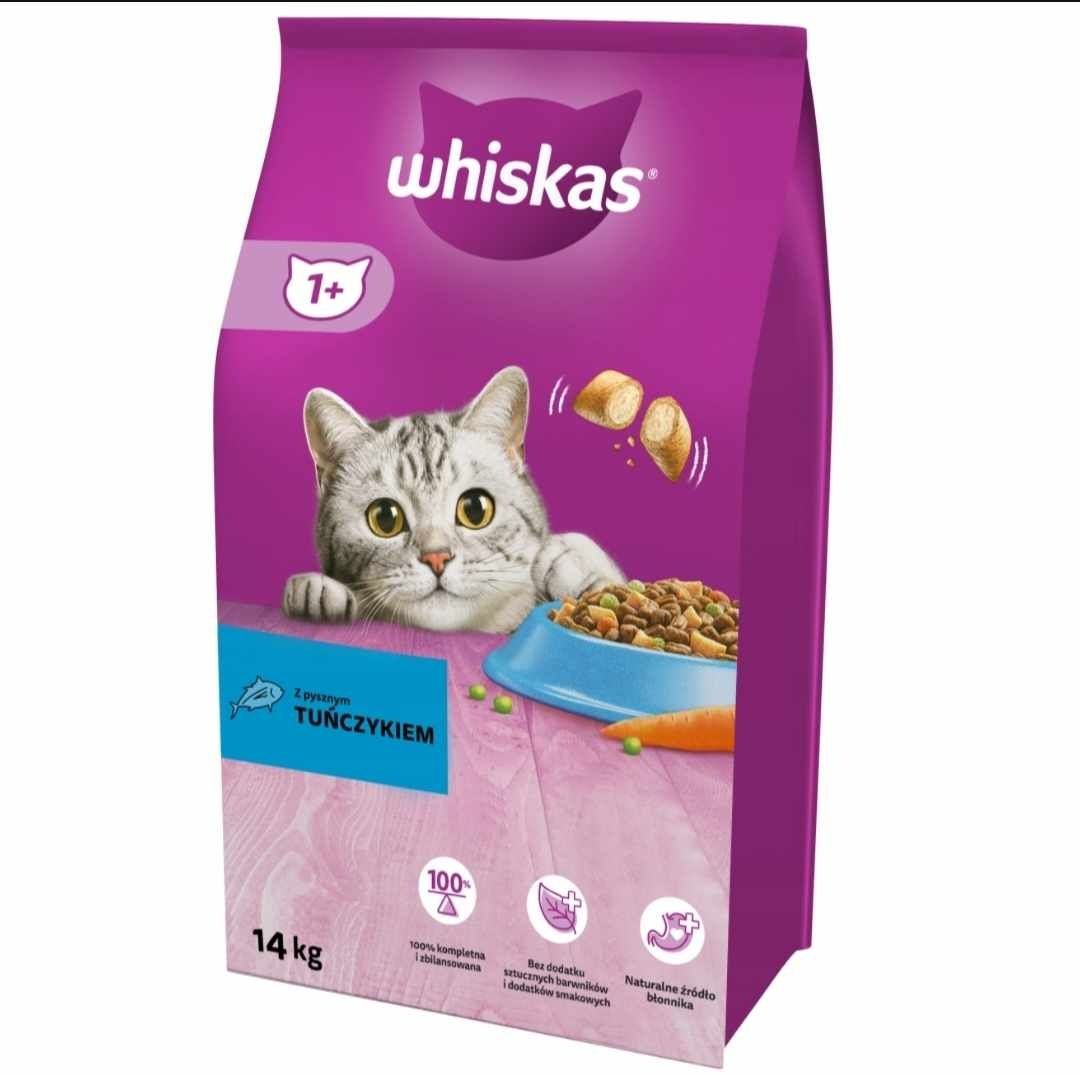 Whiskas Adult Tuńczyk Sucha Karma Dla Kotów 14kg