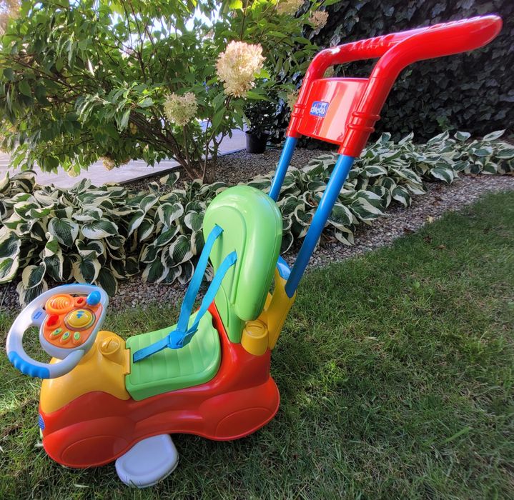 Chicco Jezdzik Pchacz Odpychacz Bujak 4w1 Quat Gratis 100 piłeczekcz