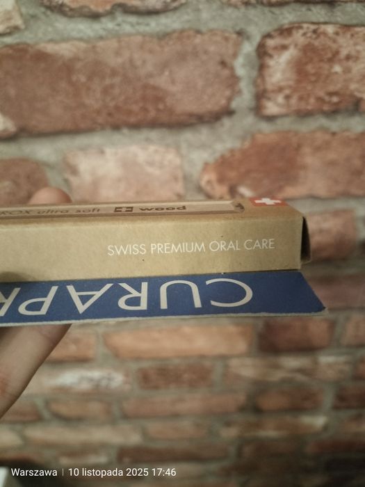 Curaprox szczoteczka do zębów drewniana