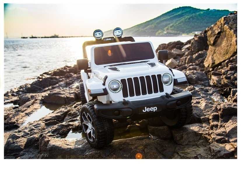 JEEP WRANGLER RUBICON 4x4 Samochód Auto na akumulator Eva DWUOSOBOWY