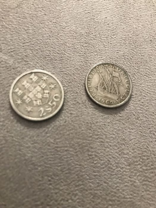 Moeda de duzentos e cinquenta centavos 1969
