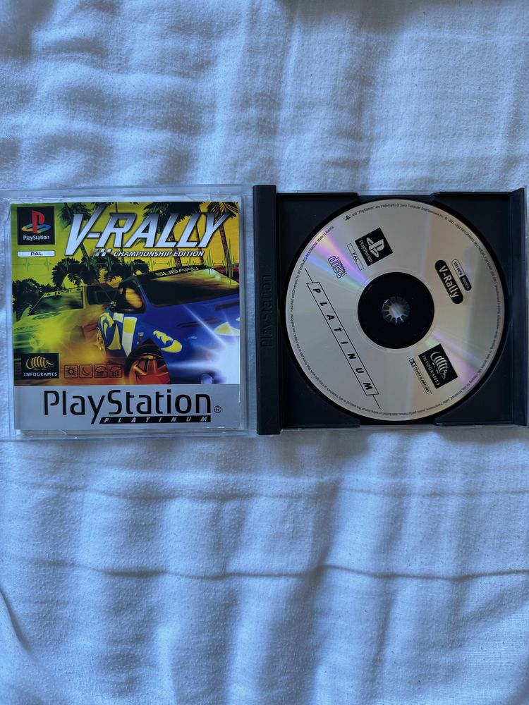 PSX gra - V-Rally PAL komplet